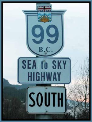 Images from the Sea to Sky Hwy, Hwy 99