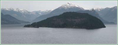 Howe Sound from Highway 99.