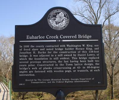 Euharlee Bridge Marker