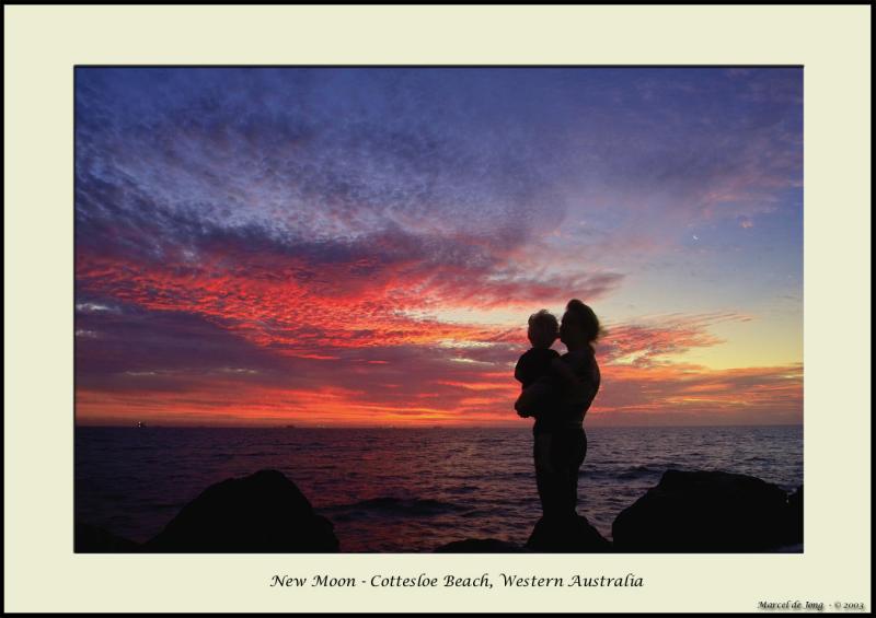 The mermaid and her son - Cottesloe Beach