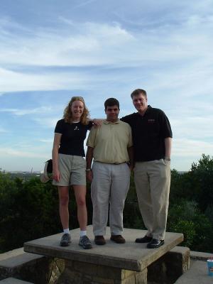 Me, Kevin, and James (all ChemEs in town for AIChE)