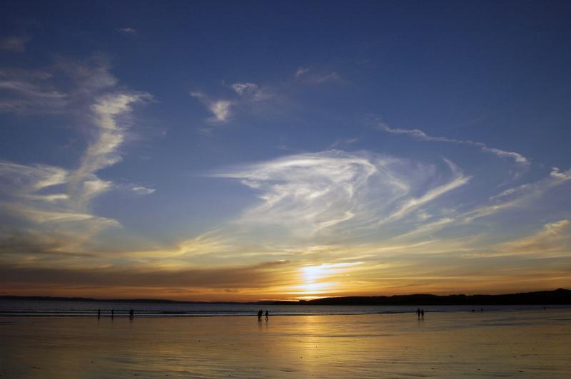 Sunset at the Beach of Plomodiern