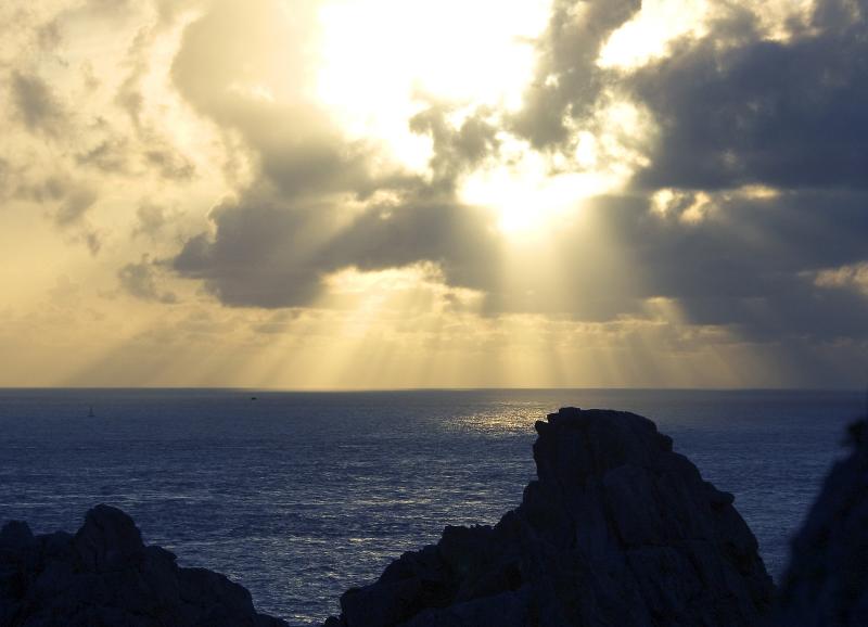 Sunset at Pointe du Raz