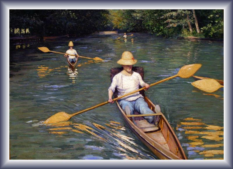 Paddling Down the River