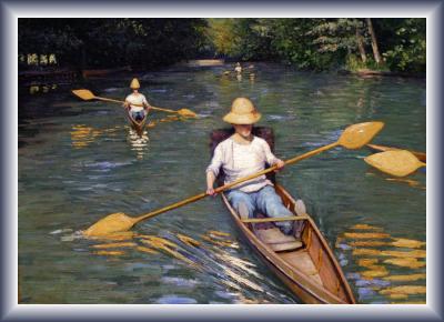 Paddling Down the River
