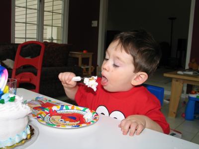 Digging in!