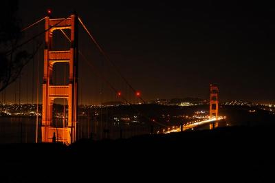 The Golden Gate at Night
