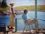 Monhegan Afternoon, 24 x 32