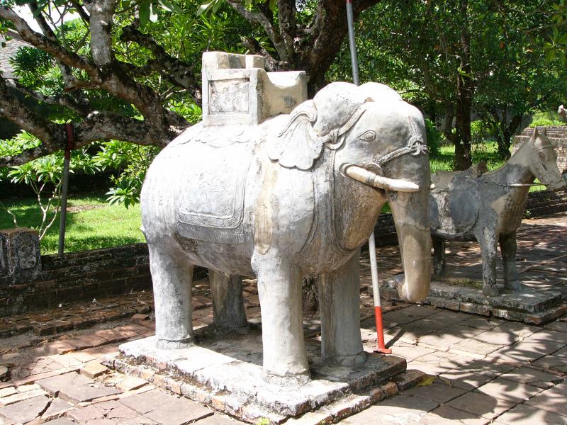 Stone elephant