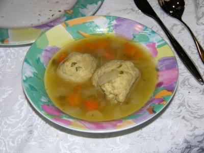 Good O'l Matzah Ball Soup