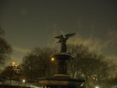 Bethesda Fountain at Night