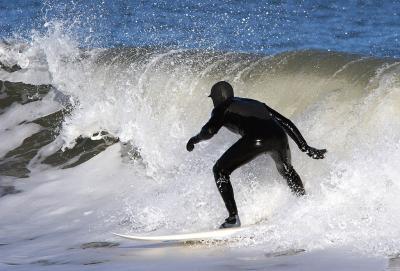 Winter Surfing - Seaforth