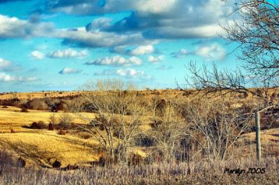 'toward the canyon ... '