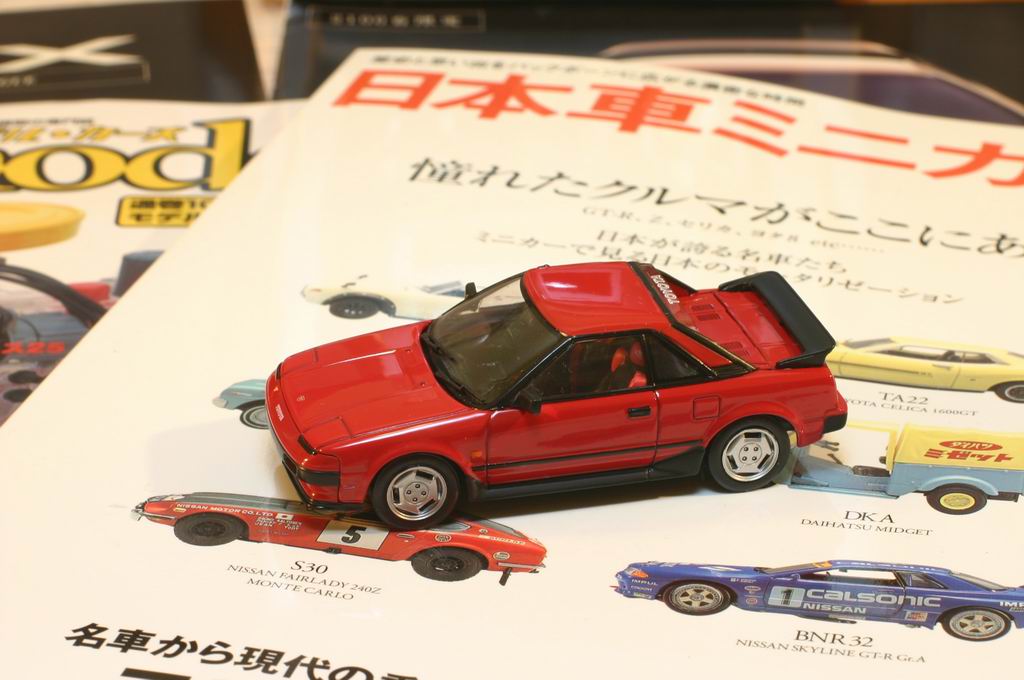 Toyota AW11 MR2 Red