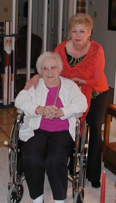 Nanny Kelley's 95th Birthday 2005