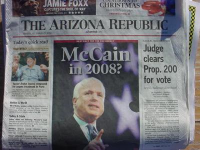 McCain in 2008, yes!