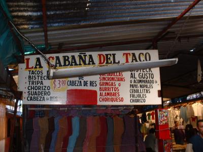 La Cabaa del Taco, Ptzcuaro