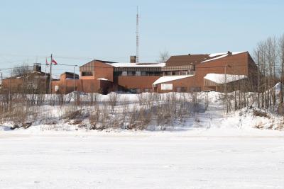 Ontario Government Building from the Moose River