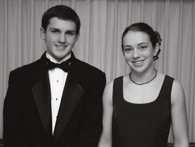 winter 2001 - maria and her date