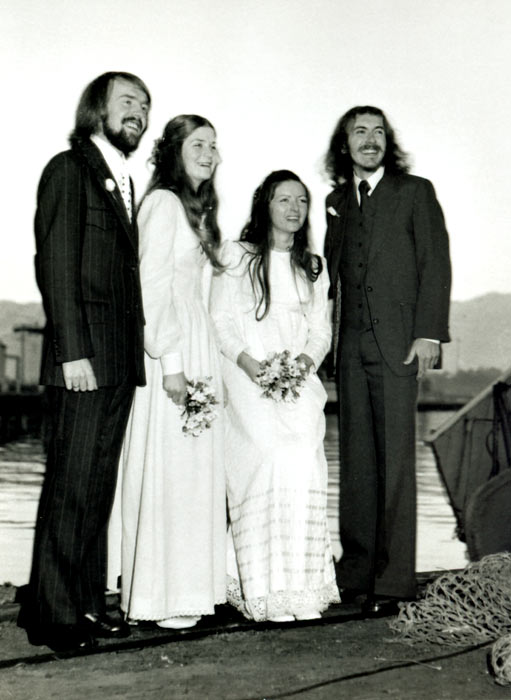 Patrick and Pauline (on right) get married