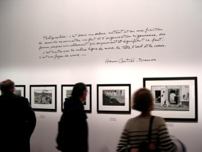 May 2003 - French National Library Franois MITTERRAND  - Henri CARTIER-BRESSON Exhibition 75013