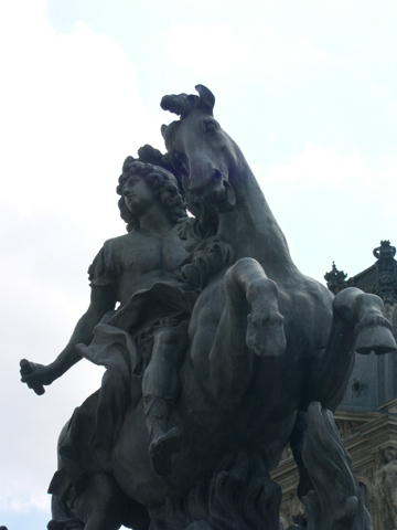 August 2003 - Louis XIV s Statue by Bernin 75001