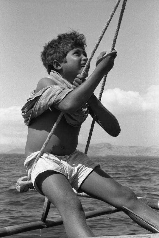 Boy on Trapeze