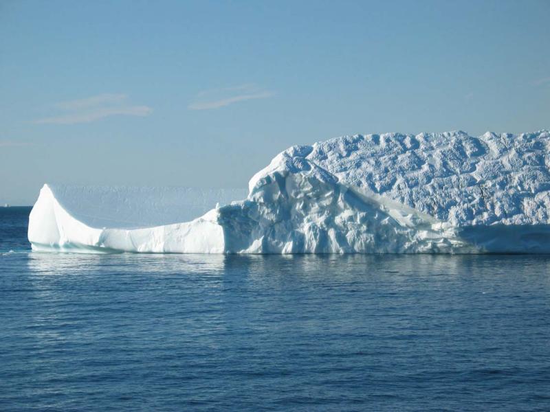 Iceberg with Valley