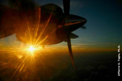 Turboprop Sunset