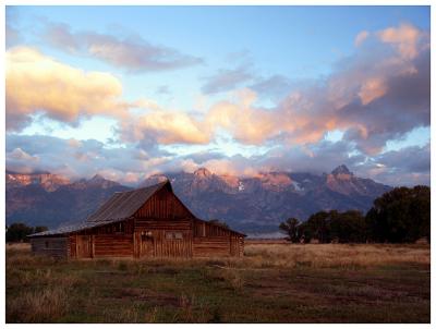 Sunrise on Mormon Row