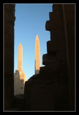 Twin Obelisks at Karnak, Luxor