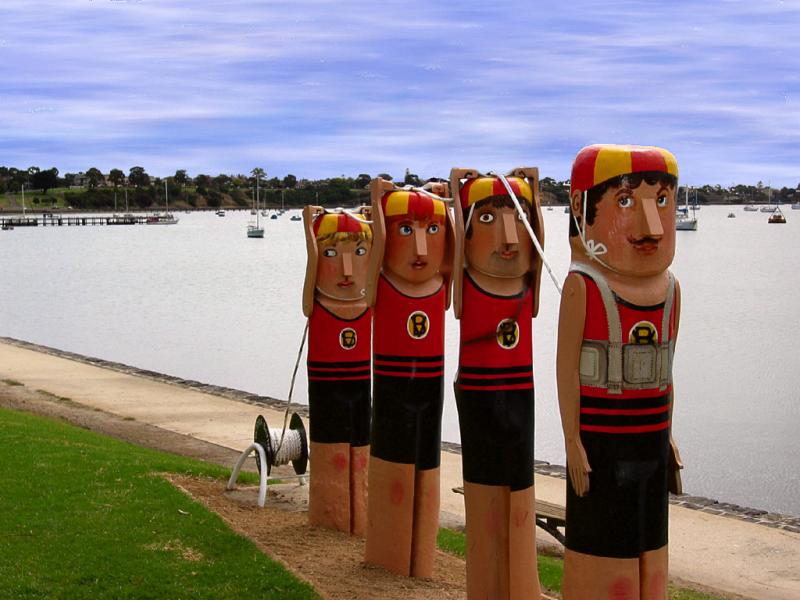 Wooden life savers