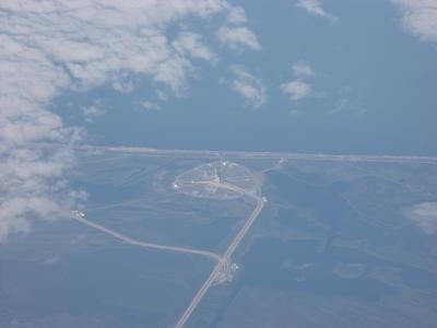 on the way home- cape canaveral launch pad