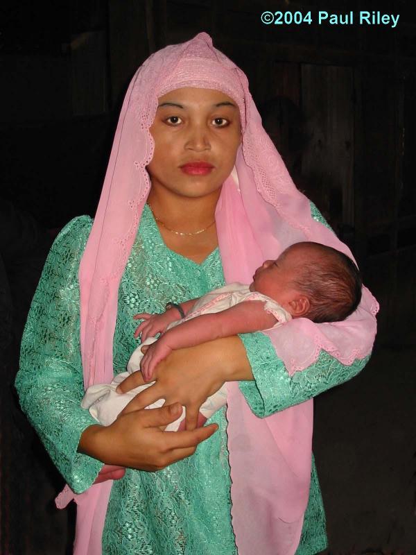 Rizki as a new born May 2002