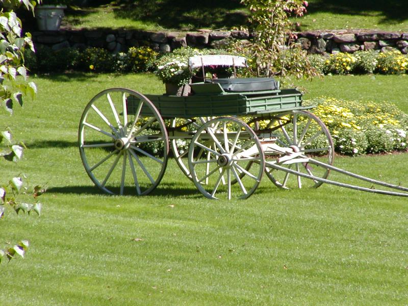 Fall carriage in Windham, NH