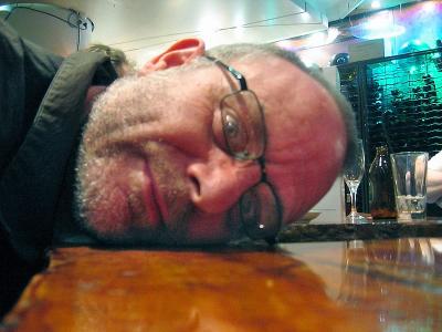A drink too many?