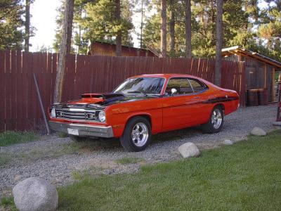 Ted Hlokoff's 73 Duster from Nimpo Lake, BC