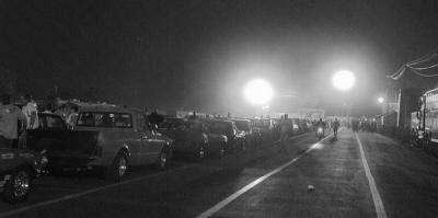 Night staging lane