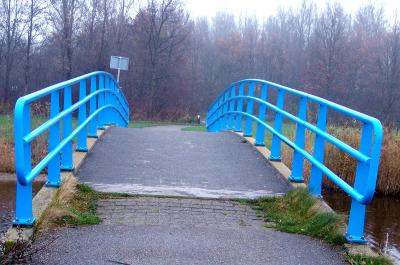 Blue bridge