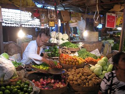 Vegetable stall
