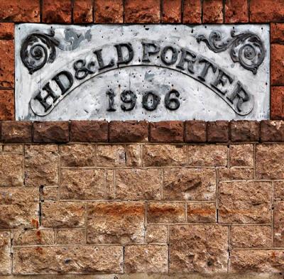 Porter sign in Rhyolite