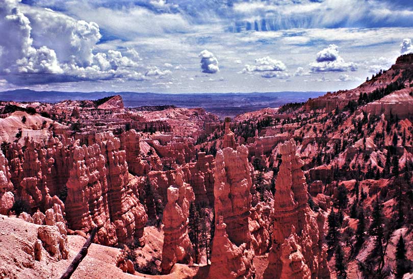 Canyon and clouds