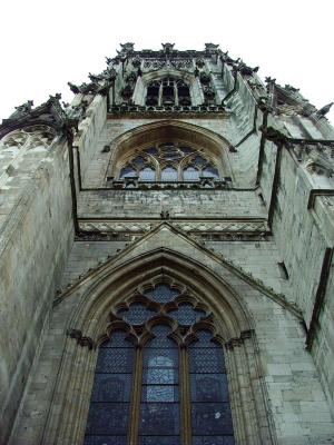 Outside the Minster