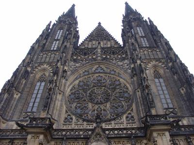 Church inside Prague castle