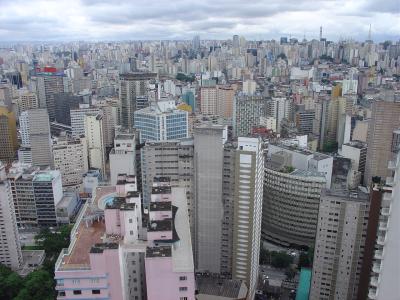 Sao Paulo View from Circolo Italiano