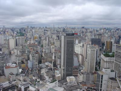Sao Paulo view from Banespa