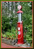 Old gas pump