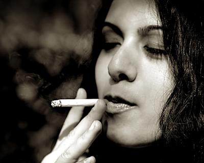 Lighting one up
