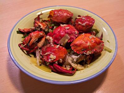 Steamed Crabs