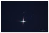 Venus vists the Pleiades